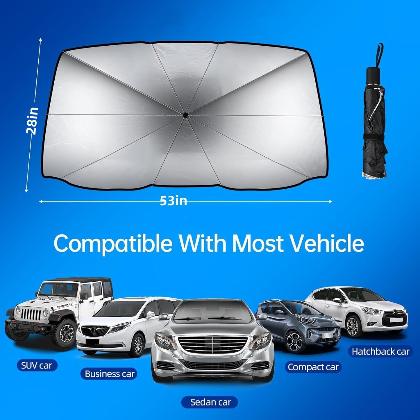 ShadeMate Windshield Umbrella