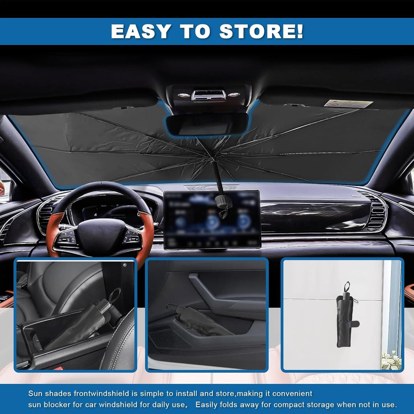 ShadeMate Windshield Umbrella